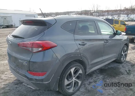 2017 Hyundai Tucson Sport из США, поврежденный, VIN KM8J3CA27HU346348